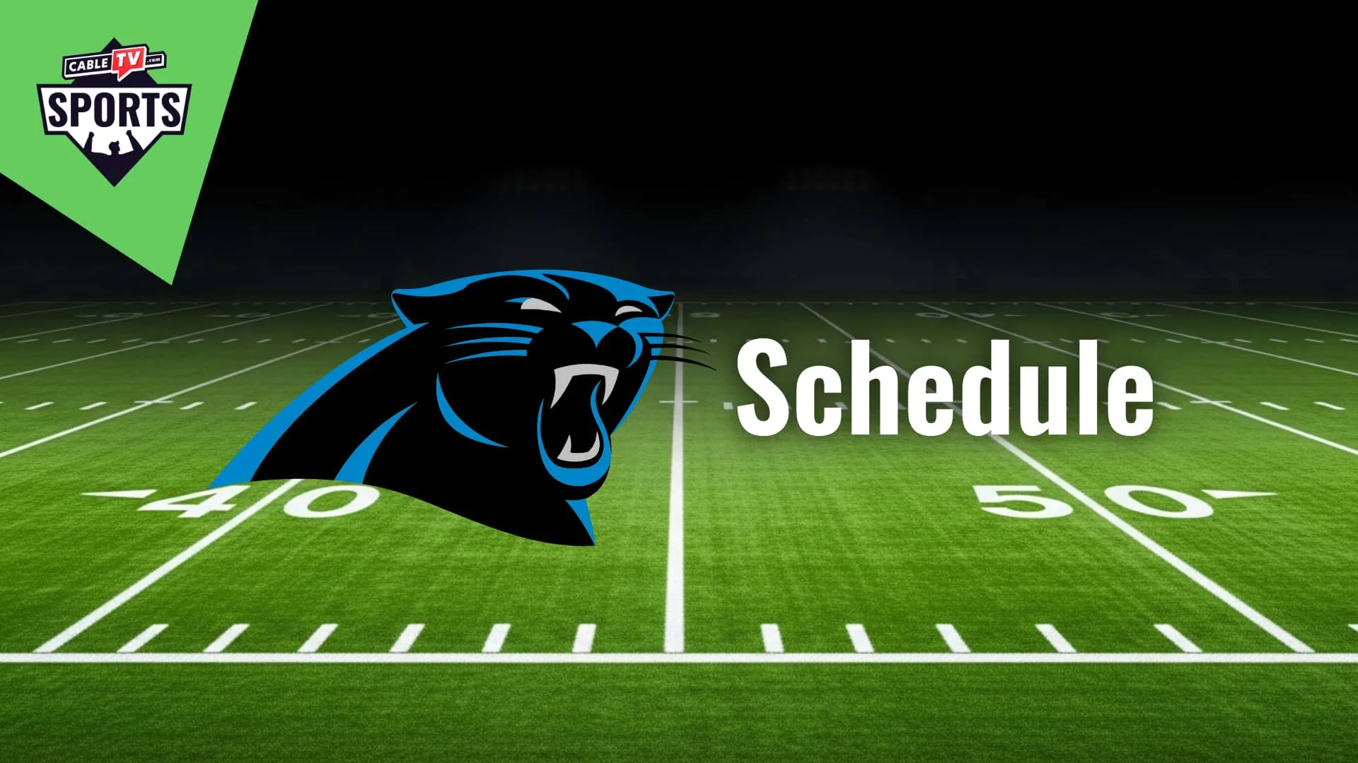Carolina Panthers Schedule