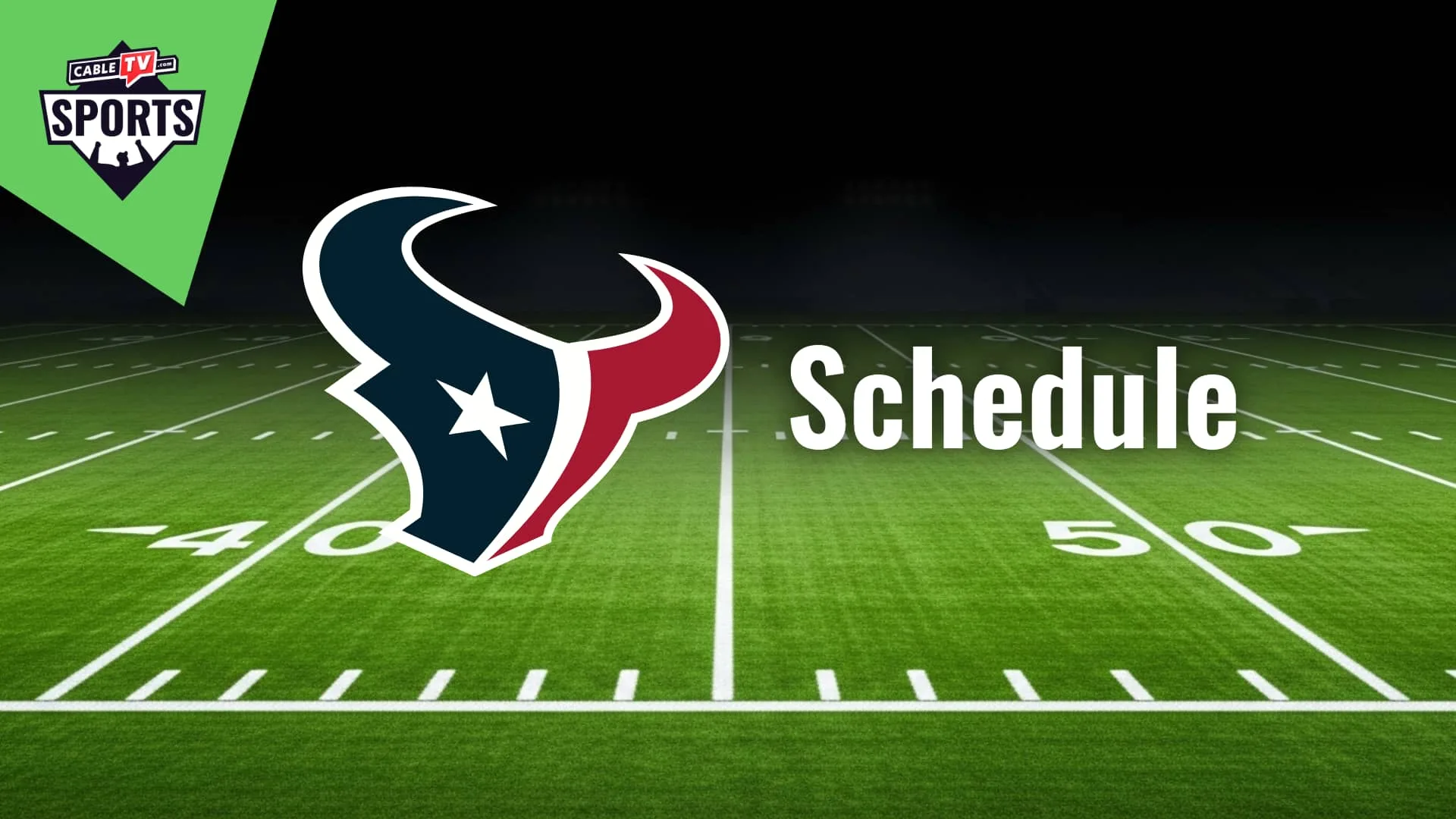 Houston Texans Schedule