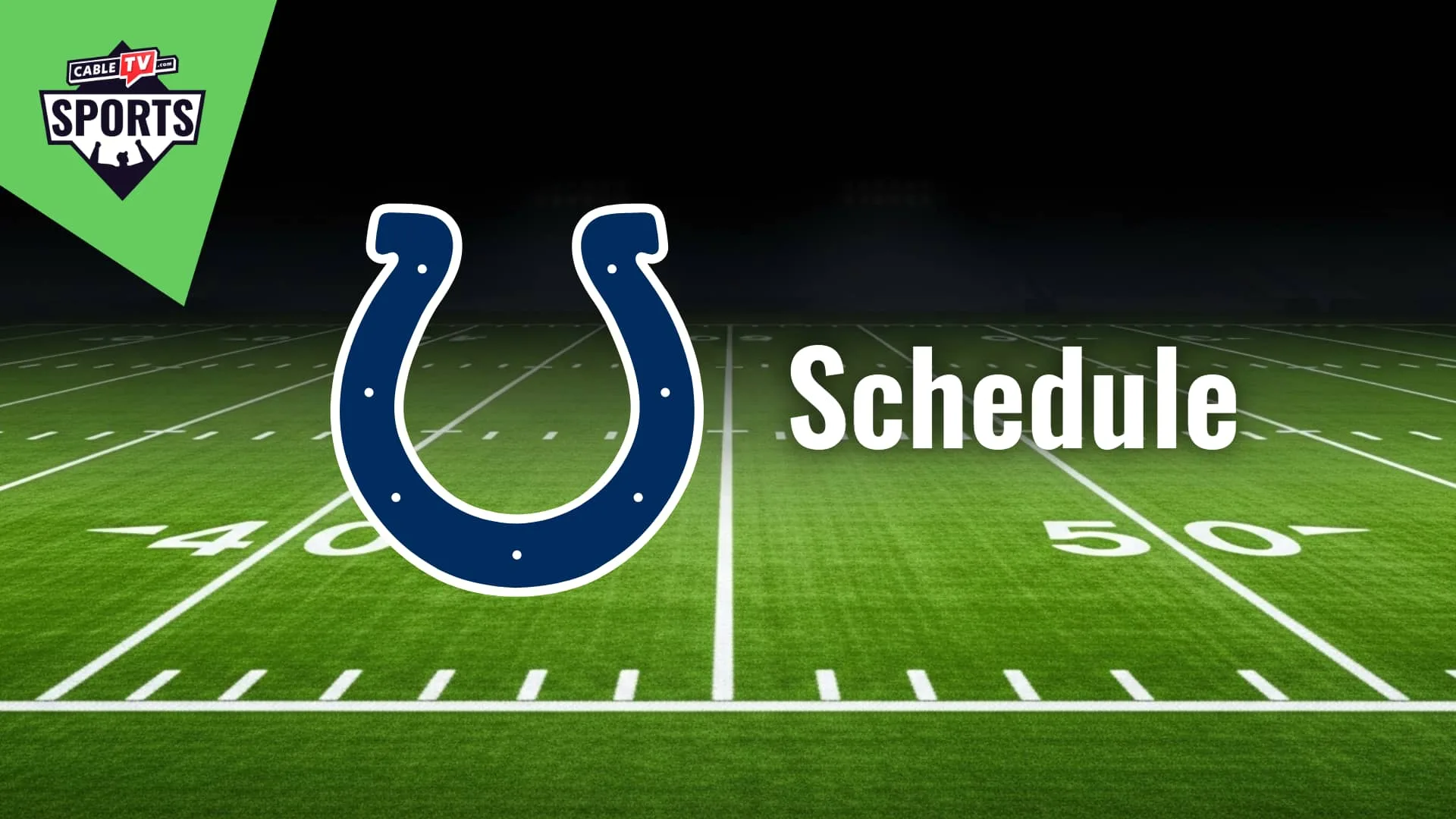 Indianapolis Colts Schedule