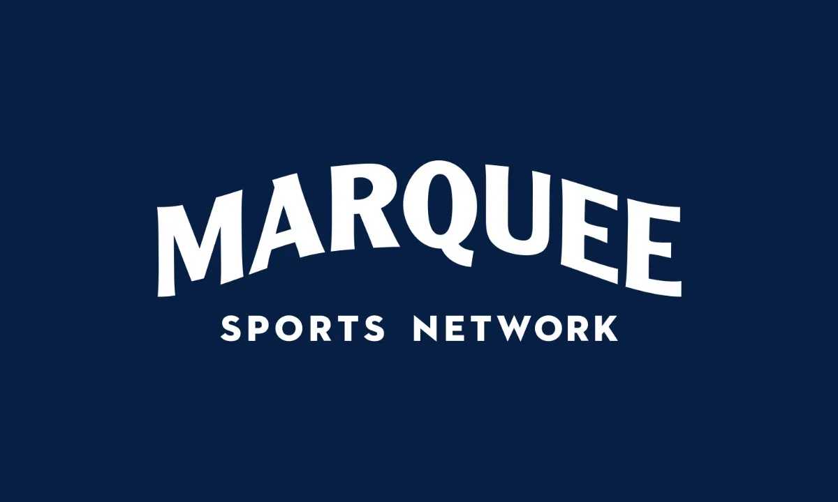 Marquee Sports Network Logo The Marquee Sports Network logo on a black background.