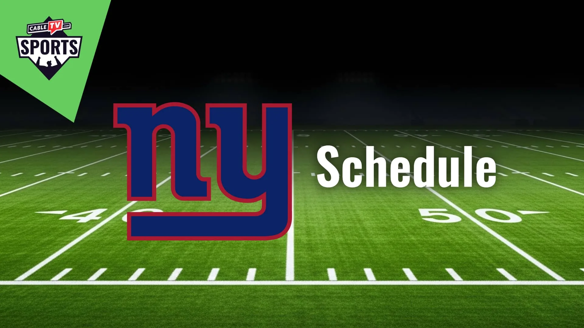 New York Giants Schedule