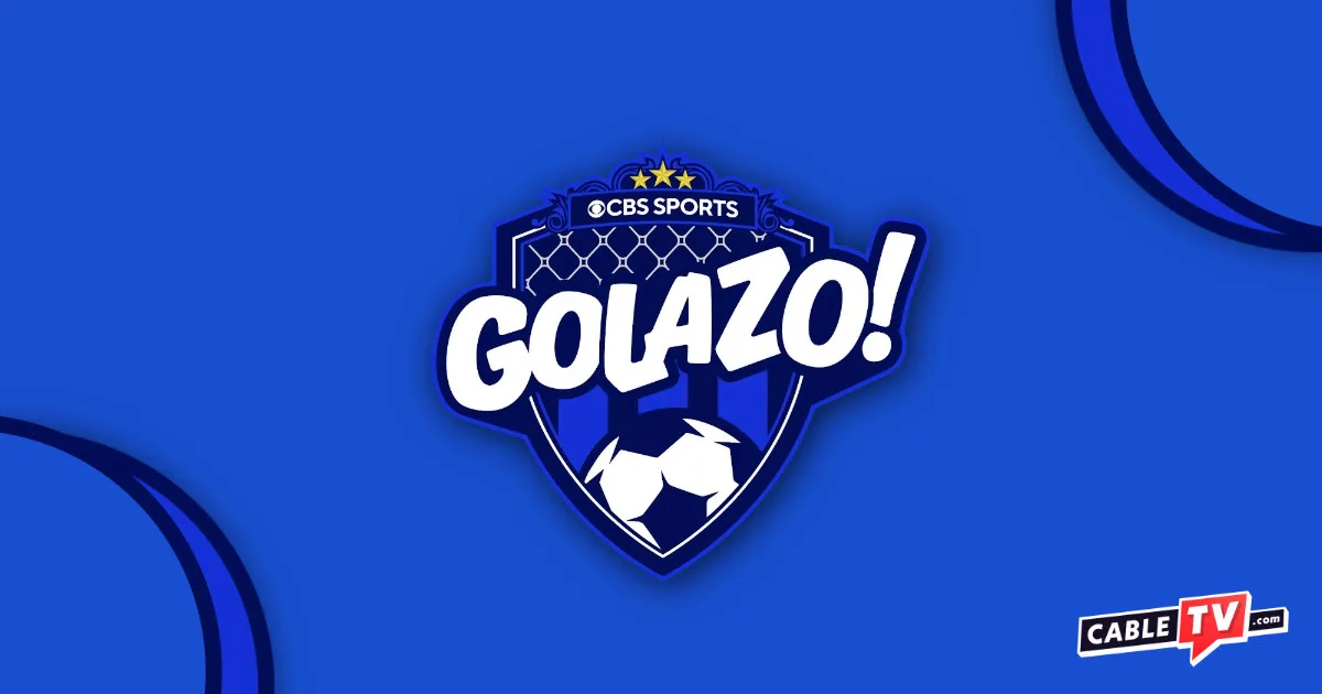 CBS Sports Golazo Network logo on a blue background