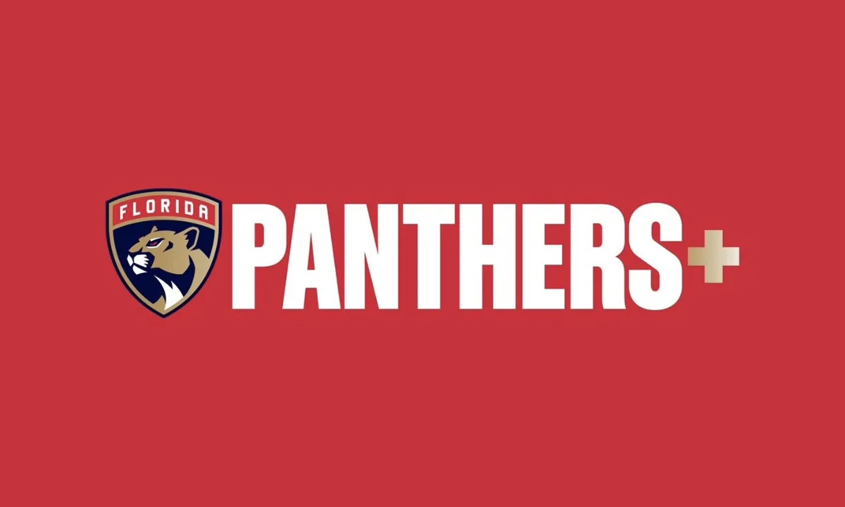 Panthers Plus Logo The Panthers Plus logo on a red background.