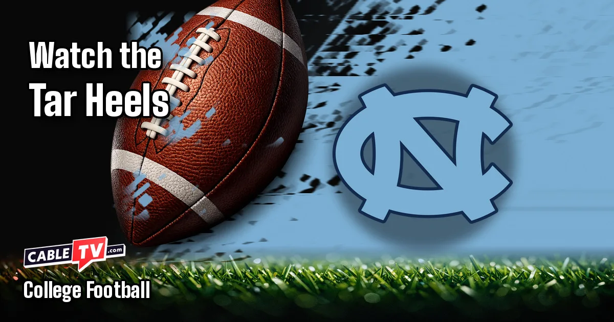How to Watch North Carolina Tar Heels college football