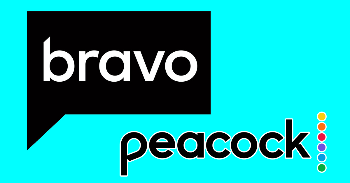 Bravo, Peacock logos