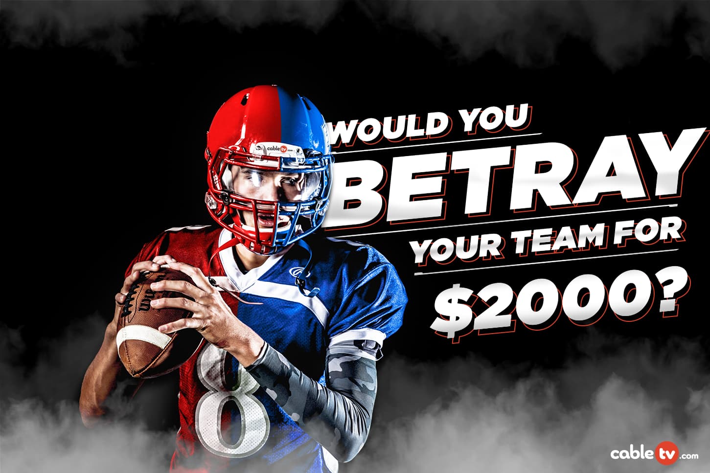 Would you betray your football team for $2000 contest
