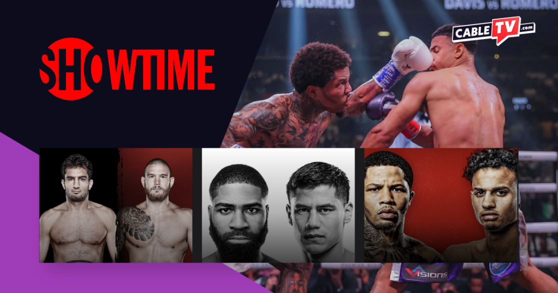 Boxing action photos on Showtime