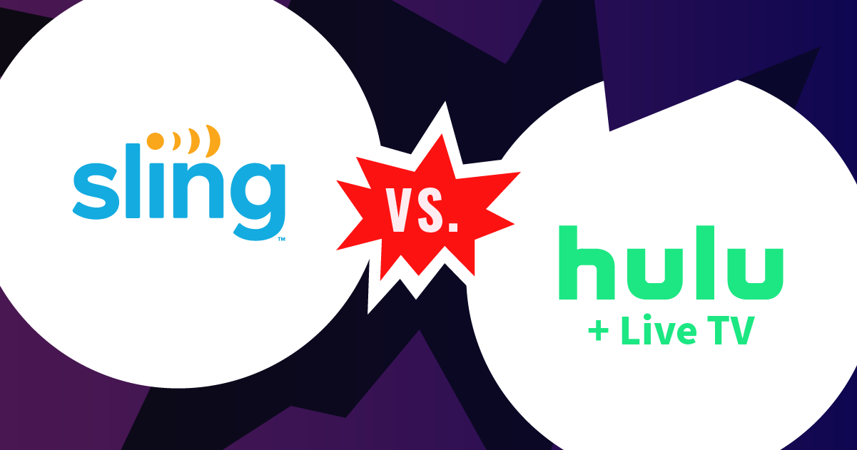 verwijderen oud Leerling Sling TV vs Hulu Live TV - Compare Channels, Prices & More