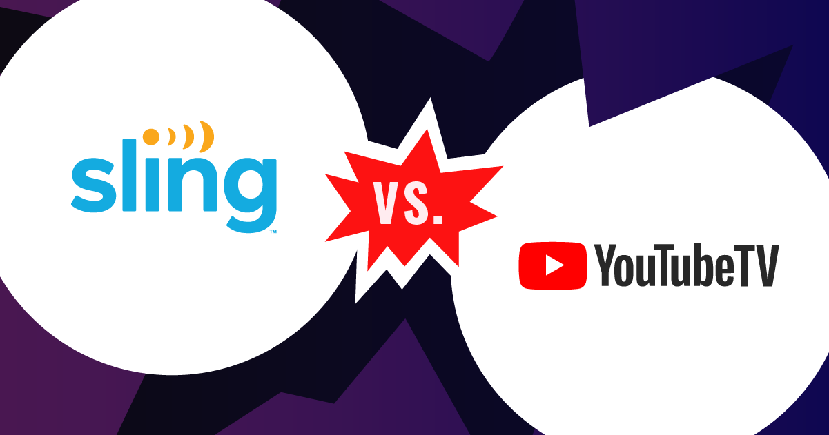 Sling TV vs.   TV - Compare Channels, Prices & More