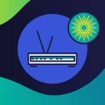 Graphic of tv modem