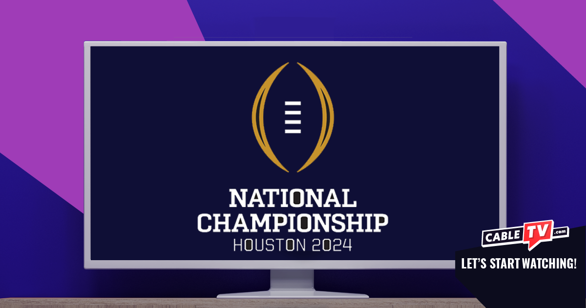 Logo for the College Football National Championship game. Text says National Championship Los Angeles 2023.