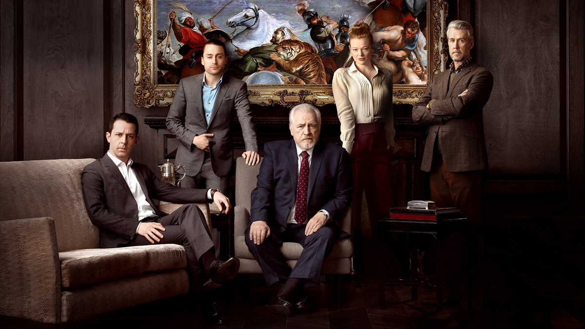 The cast of HBO series Succession