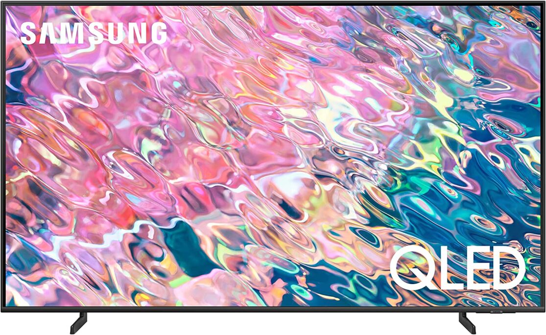 The Samsung Q60B smart TV.