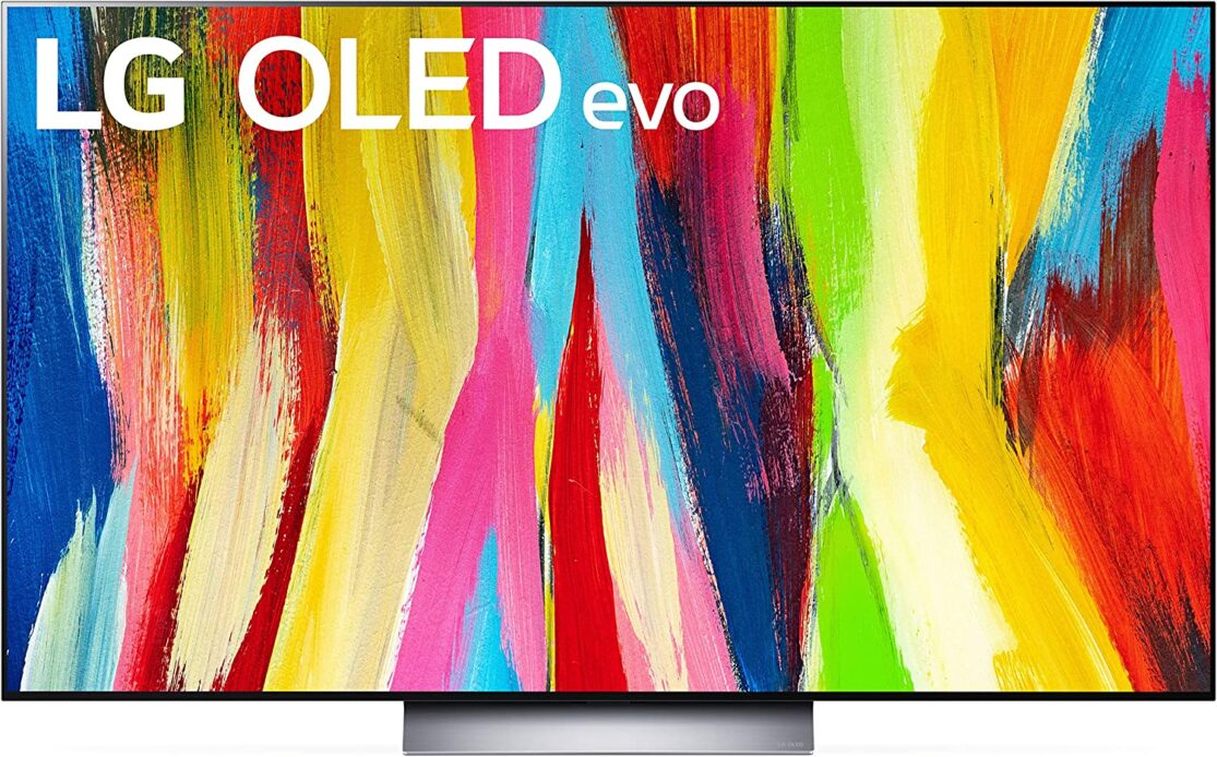 Product photo for an LG OLED C2 Series TV.
