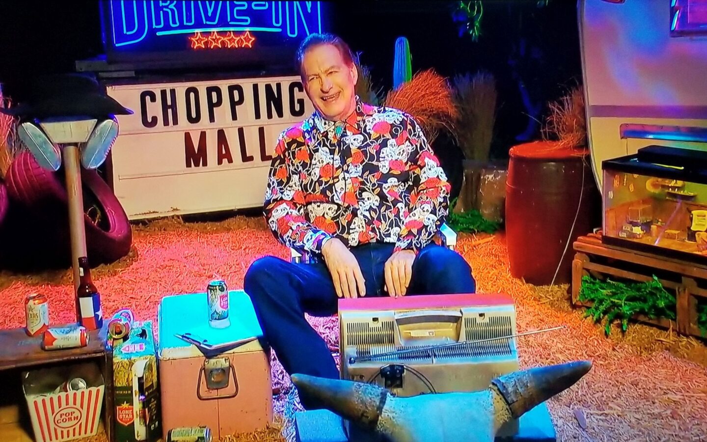 A scene from The Screengrab of the Last Drive-In