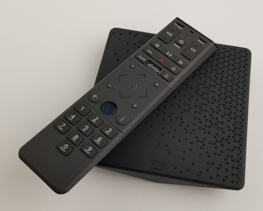 The Xfinity Flex with the X15 voice remote.