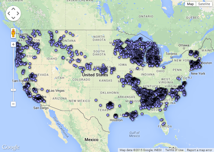 Cable Availability Maps And Cable Provider Coverage Maps Cabletv Com