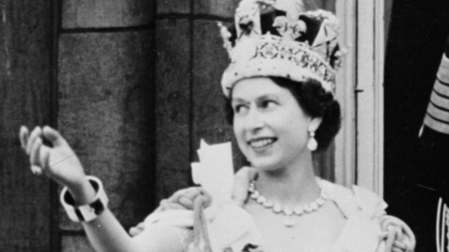 Image of a young Queen Elizabeth II from the PBS documentary "In Their Own Words: Queen Elizabeth II"